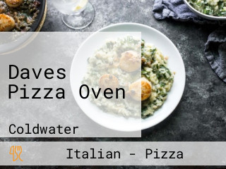 Daves Pizza Oven
