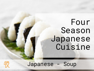 Four Season Japanese Cuisine
