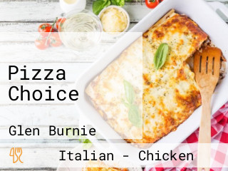 Pizza Choice