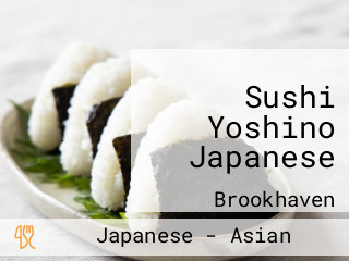 Sushi Yoshino Japanese