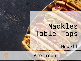 Mackles Table Taps
