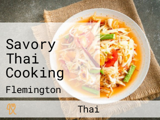 Savory Thai Cooking