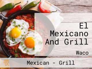 El Mexicano And Grill