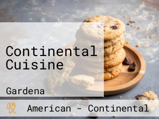 Continental Cuisine