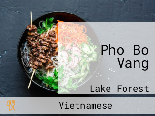 Pho Bo Vang