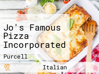 Jo's Famous Pizza Incorporated