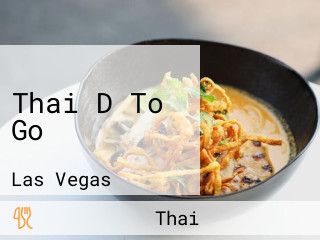 Thai D To Go
