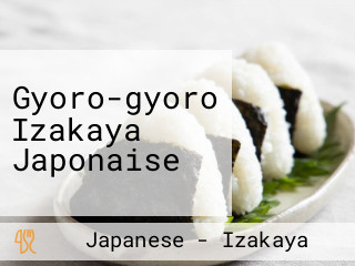 Gyoro-gyoro Izakaya Japonaise