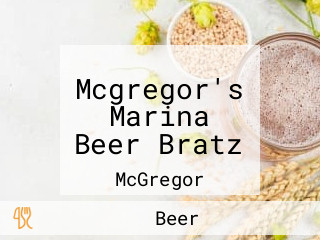 Mcgregor's Marina Beer Bratz