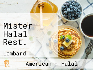 Mister Halal Rest.