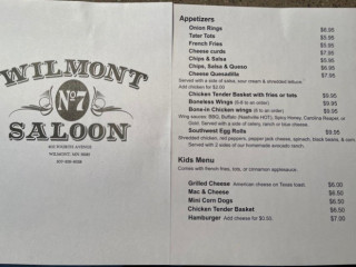 Wilmont Saloon No 7