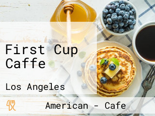 First Cup Caffe