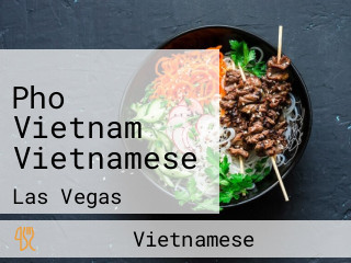 Pho Vietnam Vietnamese