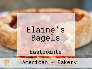 Elaine's Bagels