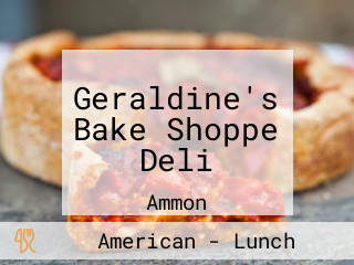 Geraldine's Bake Shoppe Deli