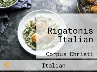 Rigatonis Italian