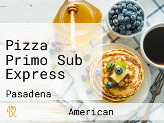 Pizza Primo Sub Express