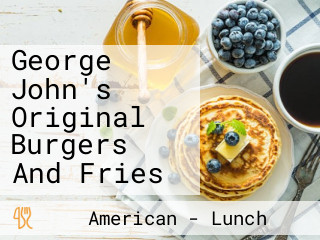 George John's Original Burgers And Fries