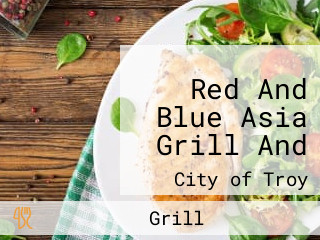 Red And Blue Asia Grill And