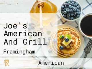 Joe's American And Grill