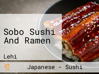 Sobo Sushi And Ramen