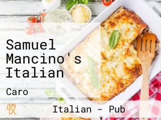 Samuel Mancino's Italian