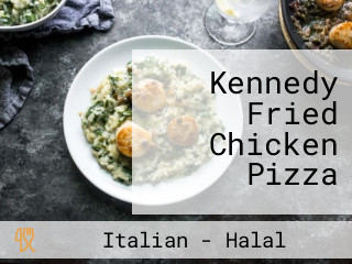 Kennedy Fried Chicken Pizza