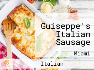 Guiseppe's Italian Sausage