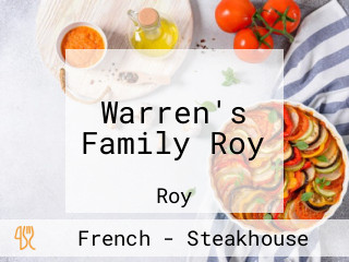 Warren's Family Roy
