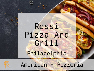 Rossi Pizza And Grill