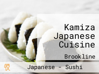 Kamiza Japanese Cuisine