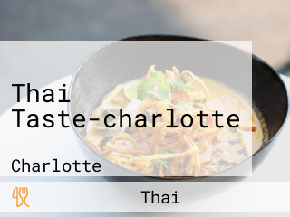 Thai Taste-charlotte