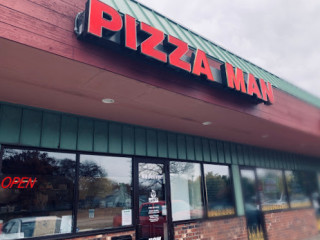 Pizza Man In Bla