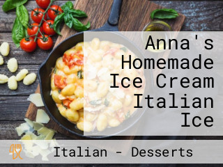 Anna's Homemade Ice Cream Italian Ice