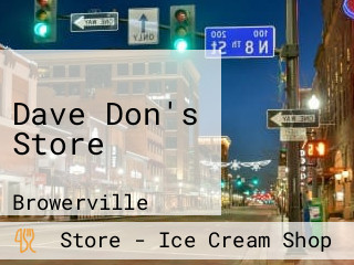 Dave Don's Store