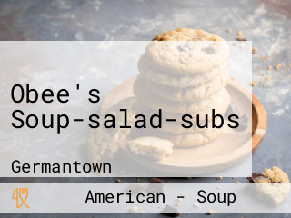 Obee's Soup-salad-subs