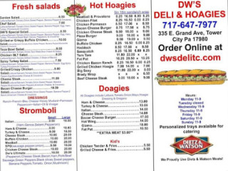 Dw's Deli And Hoagies