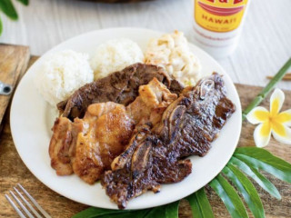 Ll Hawaiian Barbecue Mixplate By L L At Kealakekua