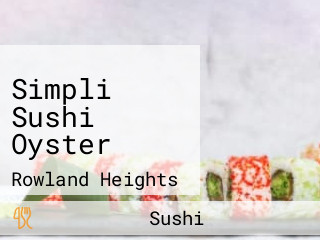 Simpli Sushi Oyster