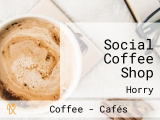 Social Coffee Shop