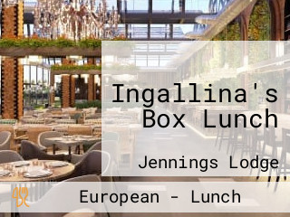 Ingallina's Box Lunch