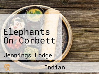 Elephants On Corbett