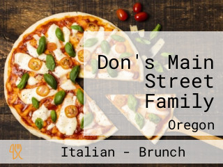 Don's Main Street Family