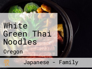 White Green Thai Noodles
