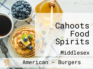 Cahoots Food Spirits