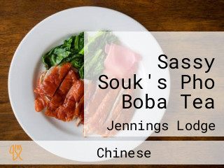Sassy Souk's Pho Boba Tea