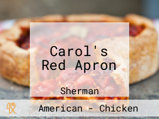 Carol's Red Apron