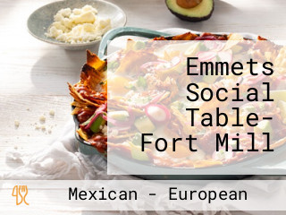 Emmets Social Table- Fort Mill