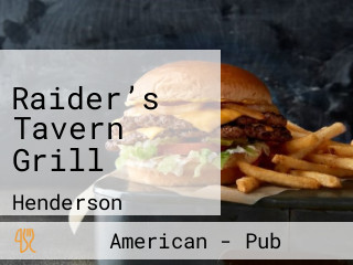 Raider’s Tavern Grill