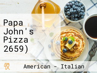 Papa John's Pizza 2659)